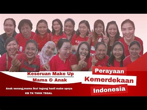 Lomba Agustus Mama Dan Anak Tk Youtube