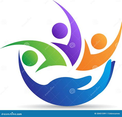 Family caring logo stock vector. Illustration of heart - 30451599