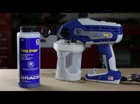 Graco TrueCoat 360 How To Store Your Sprayer YouTube Graco Useful