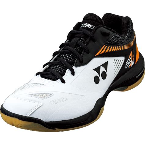 Yonex Mens Power Cushion 65 Z2 Badminton Shoes Whiteorange