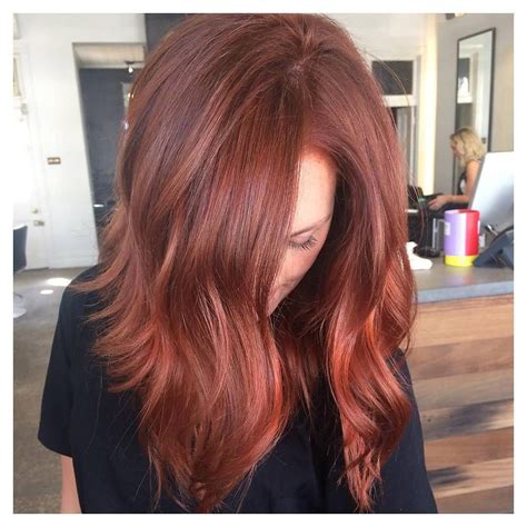 Gorgeous Dark Copper Creation Dark Auburn Hair Color Dark Auburn