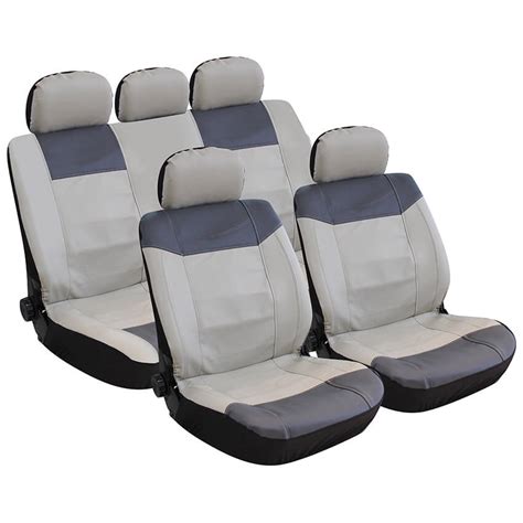 Cubiertas De Asiento De Coche De Cuero De Pvc De Conjunto Completo A