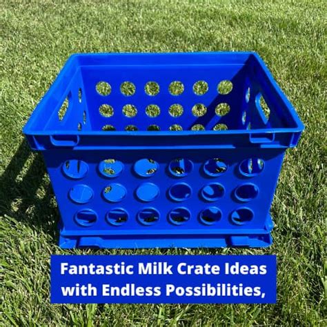 Fantastic Milk Crate Ideas With Endless Possibilities You Won T