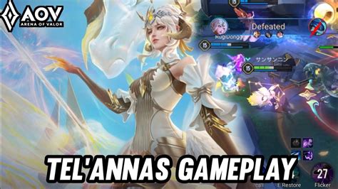 Tel Annas Arena Of Valor Vs G Ro Honor Of Kings Jogo Arenaofvalo