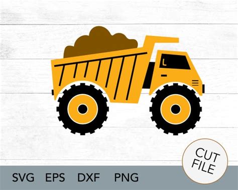 Construction Svg Dump Truck Svg Birthday Party Shirt Etsy Australia