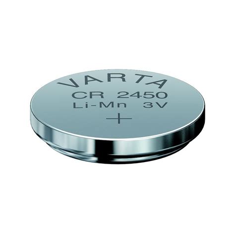 Pile Bouton Lithium V Varta Cr Cr