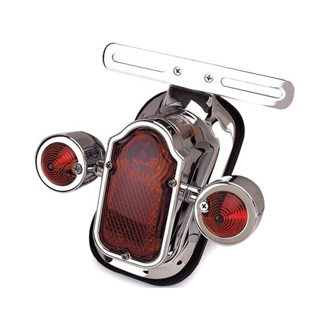 J P Cycles LED Tombstone Taillight With Turn Signals JPCycles