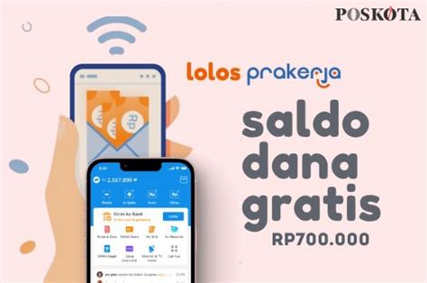 Rp700 000 Saldo DANA Masuk Dompet Elektronik Selamat E KTP Terpilih