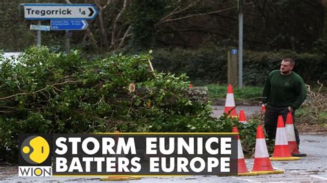 Storm Eunice Power Disrupted In UK Europe As Storm Causes Widespread