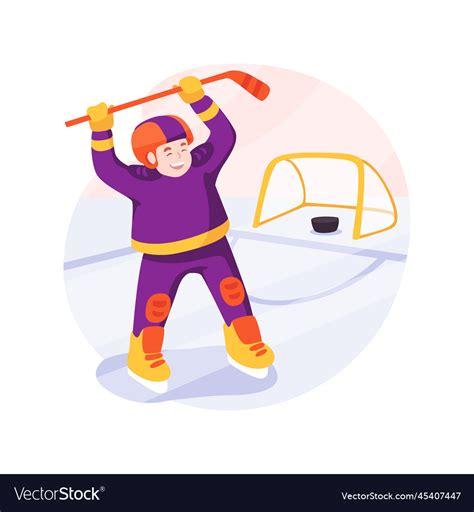 Goal isolated cartoon Royalty Free Vector Image