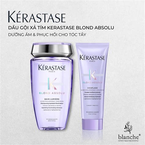 Set Dầu Gội Xả 𝐊𝐞𝐫𝐚𝐬𝐭𝐚𝐬𝐞 Blond Absolu Bain Lumiere Shampoo 250ml