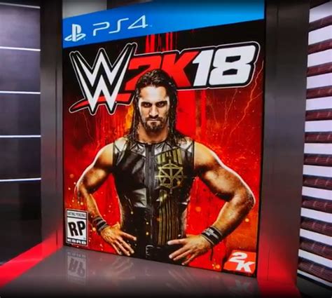 Seth Rollins unveils his WWE 2K18 cover on ESPN - Cageside Seats