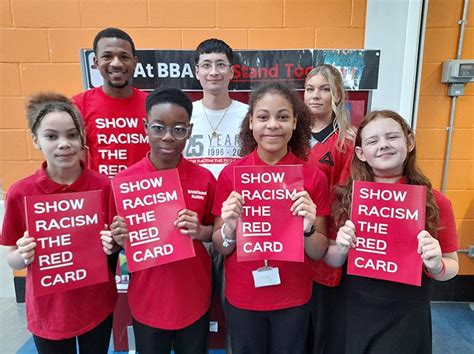 Brunel Academy Shows Racism The Red Card Show Racism The Red Card