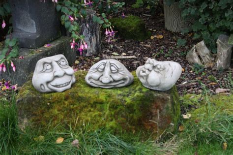 10-783/784/785 FUNNY ROCK FACES | Ornate Stone Ware ltd