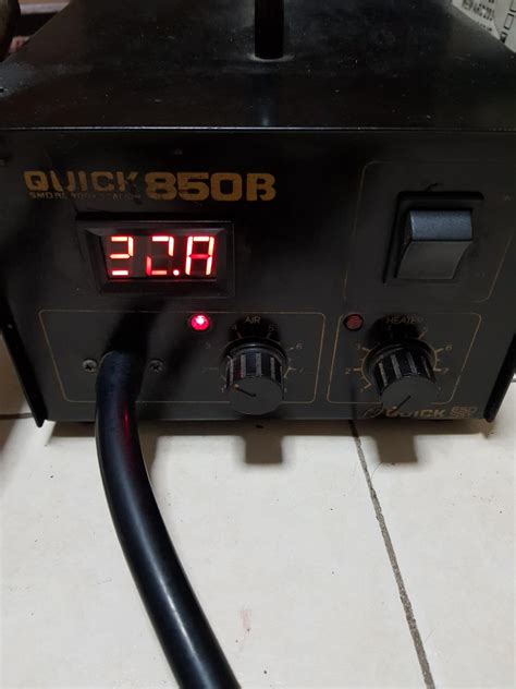 Quick 850B Hot Air Soldering Station Furniture Home Living Gardening Hose And Watering