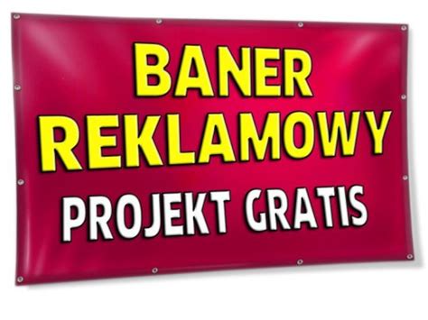 Baner Reklamowy Banner Pcv M Projekt Gratis Cena Opinie Banery