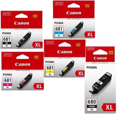 Genuine Canon Pgi Xl Cli Xl Ink Value Pack High Yield Amazon