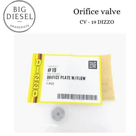 Jual Orifice Commonrail Valve Injector Mitsubishi Triton Plate Dizzo