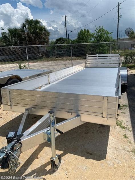 Utility Trailer For Sale New Aluma 8122TA SR TrailersUSA