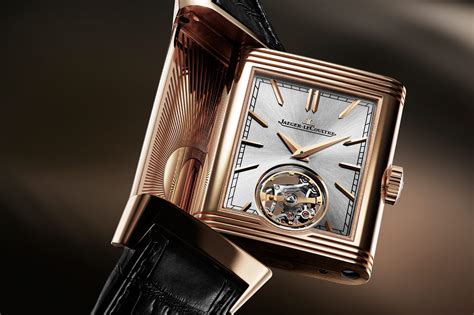 Jaeger Lecoultre Release Reverso Tribute Duoface Tourbillon In Pink Gold