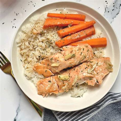 Instant Pot Salmon And Rice Easy One Pot Dinner