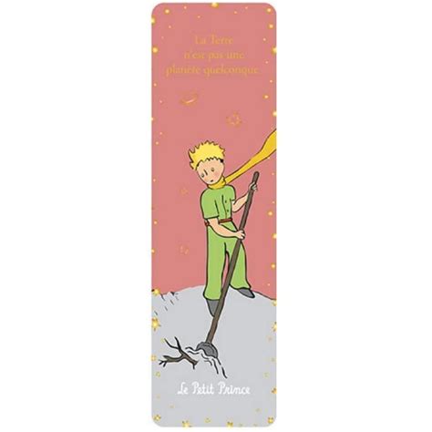 Marque Page En Papier Kiub Le Petit Prince Balayant 54x172mm