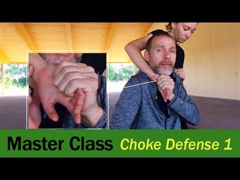 Defending Rear Naked Choke Part 1 Master Class YouTube
