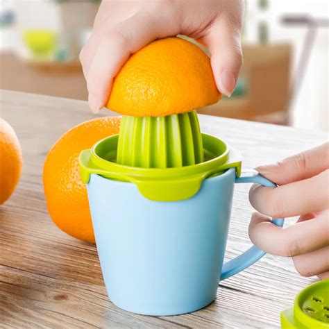 Multifunction 3in1 juicer cup lemon juice manual juicer lemon baby Manual Juicer Machine Cup ...