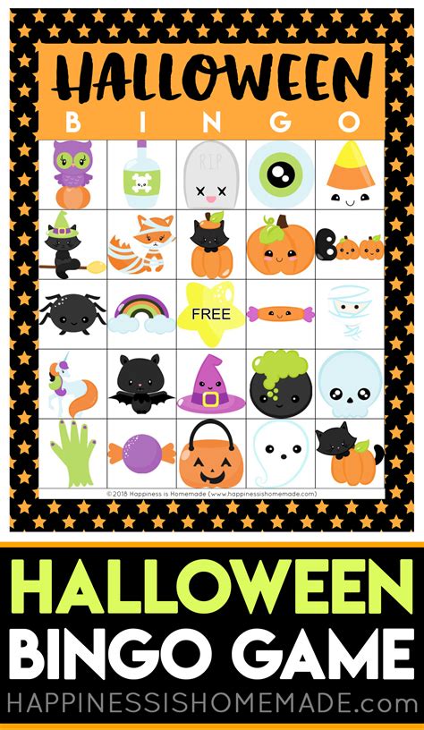 Free Printable Bingo Halloween Web Our Free Printable Halloween Bingo