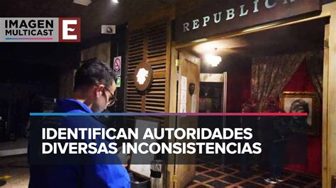 Cierran el bar República de Polanco lugar que visitó Iñigo Arenas