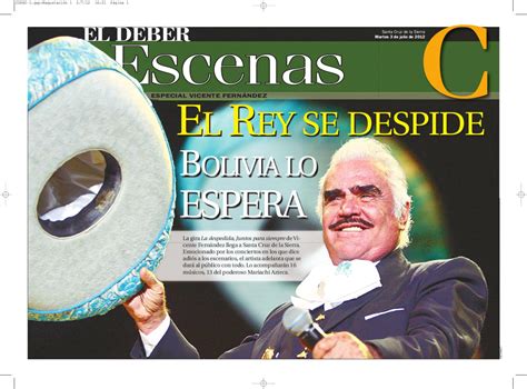 Vicente Fernandez La Despedida By Ruben Rivero Issuu