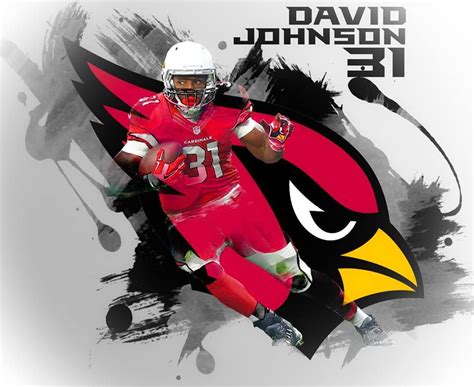 Arizona Cardinals David Johnson Rb 31 2016 Birdgang Azladybirds