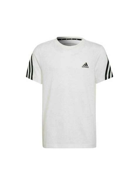 Adidas Παιδικό T Shirt Λευκό Hr6309 Skroutzgr