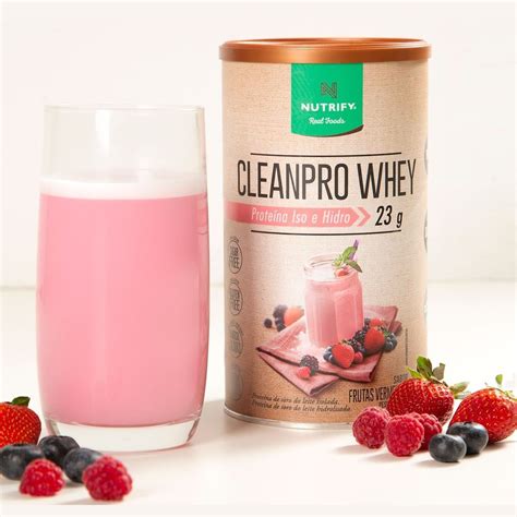 Cleanpro Whey Proteína Isolada e Hidrolisada Nutrify BS Nutrition