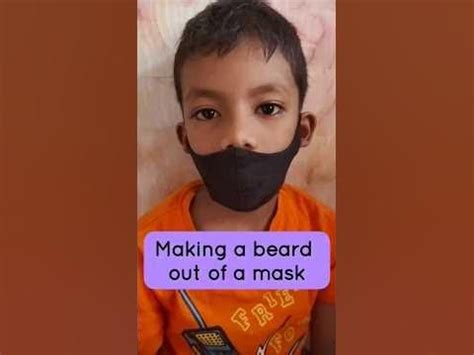 Easiest way to make a beard #beardforkids #easydiys | Diy projects to try, Beard, Easy diy