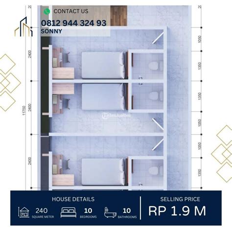 Dijual Harga Promo Kosan Premium Baru 4 6 8 Kamar Full Furnish Dekat