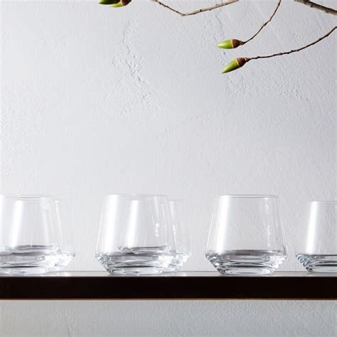 Schott Zwiesel Pure Crystal Double Old Fashioned Glasses Set Of