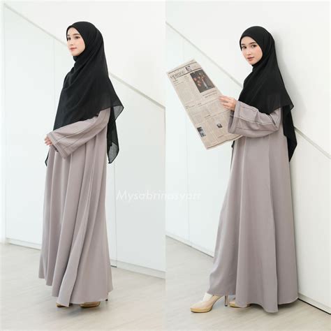 Jual CANA ABAYA by SABRINA - GAMIS WANITA MUSLIM ABAYA BAHAN PRIMA LUX ...