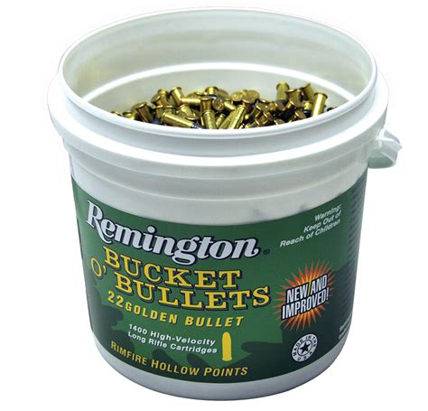 Remington High Velocity 22lr 36 Gr Hp 1400 Rd Bucket