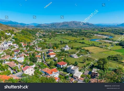 Aerial View Xhamia E Plumbit Mosque Stock Photo Shutterstock