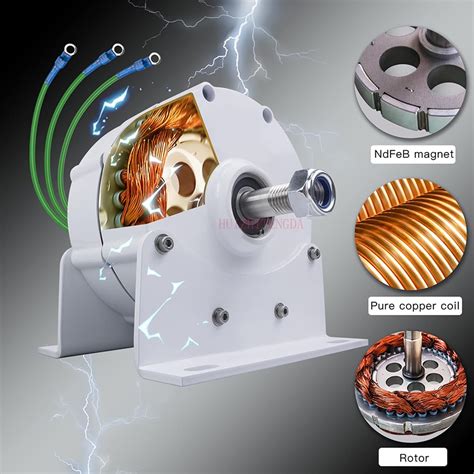 Buy Huizhitengda White Permanent Magnet Generator W Three Phase