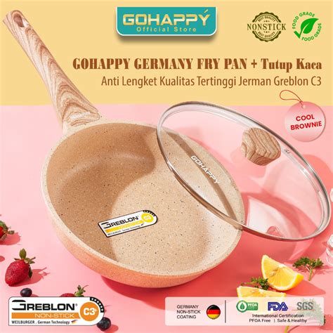 Jual Mayba Panci Fry Pan Granite Ghg Greblon Germany C