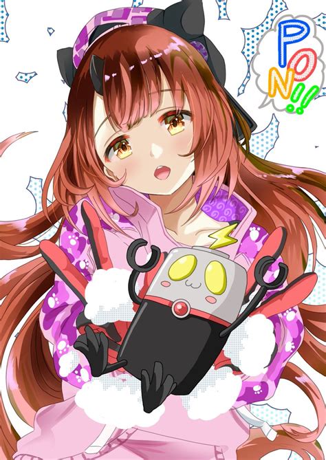 ロボ子さん 「 ロボ子art ろぼさー召喚🤖 」 しいたけのイラスト