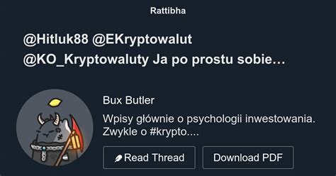 Hitluk Ekryptowalut Ko Kryptowaluty Ja Po Prostu Sobie Obserwuj