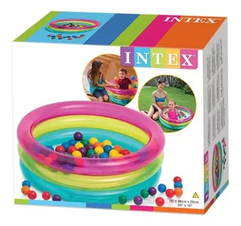 Picsina Intex Inflable Con Pelotas X Mercadolibre