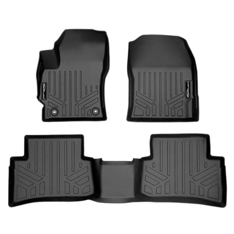 Maxliner Custom Fit Floor Mats Row Liner Set Black Compatible With