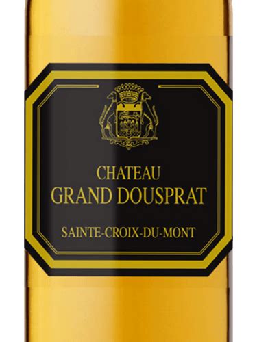 Borie Manoux Ch Teau Du Grand Dousprat Sainte Croix Du Mont Vivino Us