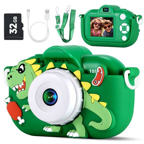 Kids Camera Boys Toys for 3 4 5 6 7 8 9 Years Old Boys, 48MP Dual Lens