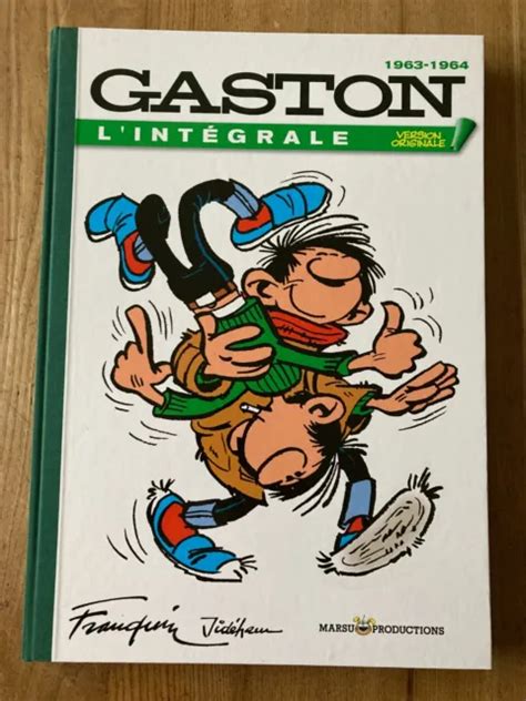 Gaston Lagaffe Tome L L Int Grale Version Originale Marsu