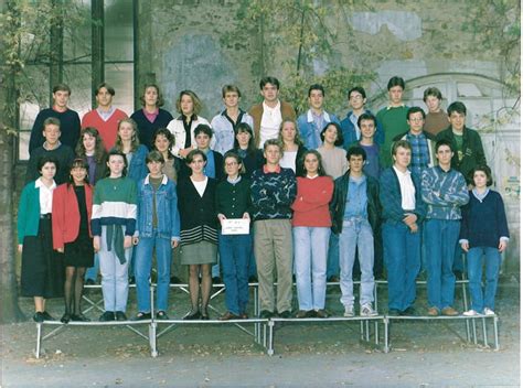Photo de classe 1ère B1 de 1989 Lycée Gay Lussac Copains d avant